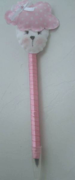 Caneta Ovelhinha Rosa